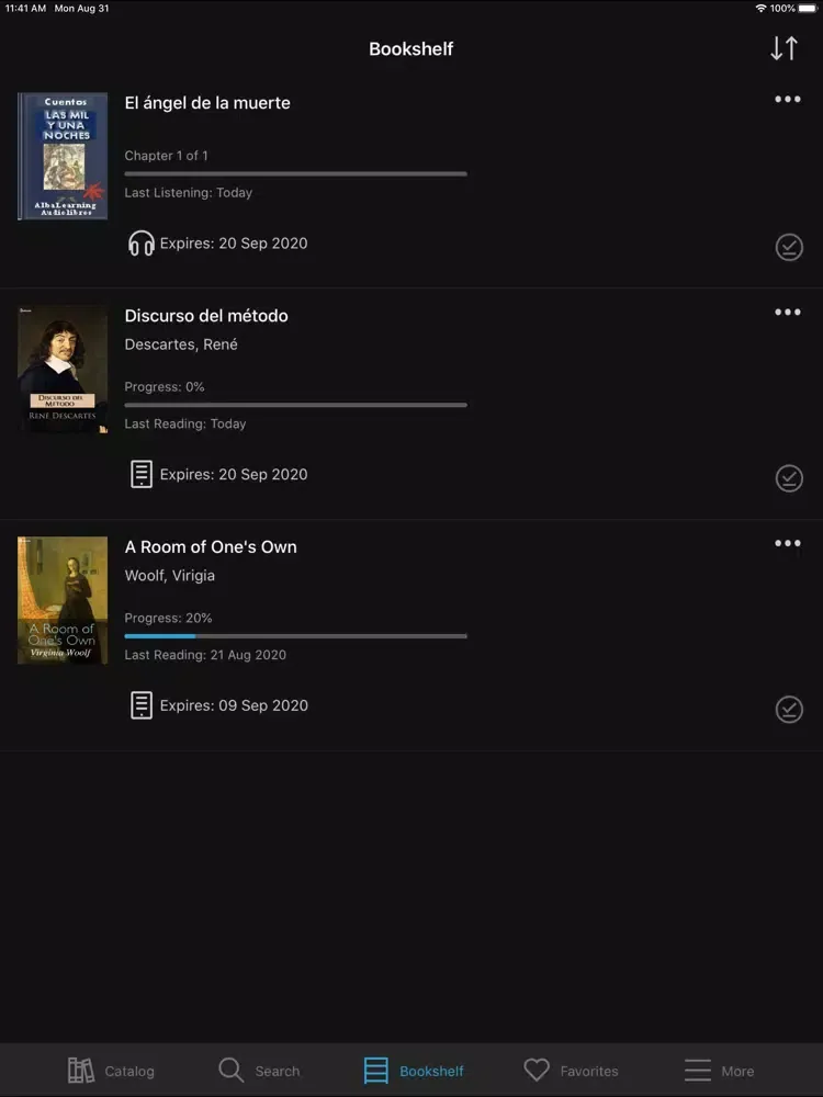 Скриншоты Digital Base Library iPad 