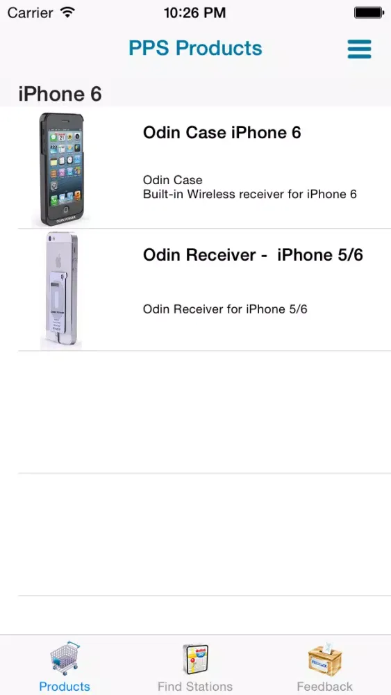 Ảnh chụp màn hình của Odin Power