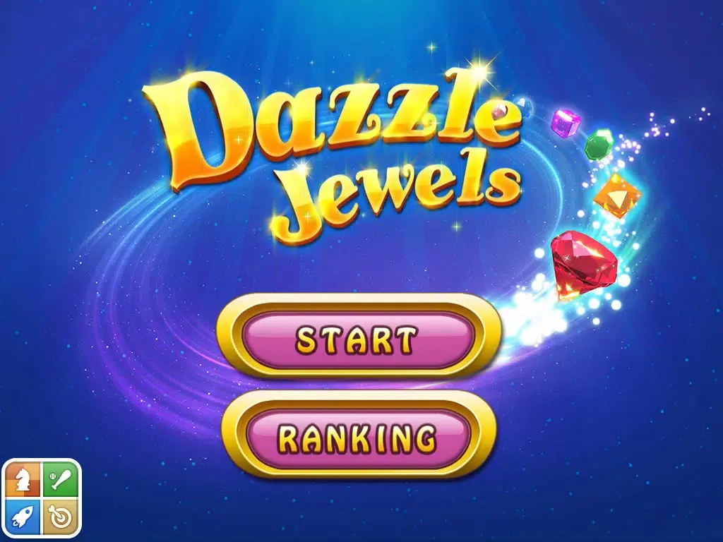 Zrzuty ekranu DazzleJewel Free: match-3 gems,Jewels, Ruby & Diamonds puzzle game iPad 
