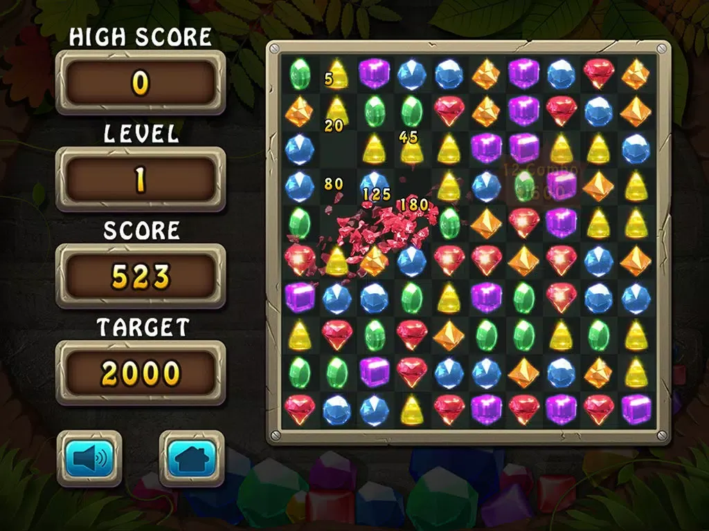 تصاویر Jewels Quest - Gorgeous atmosphere most classic fun gem eliminate class mobile games iPad 