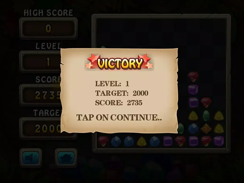 تصاویر Jewels Quest - Gorgeous atmosphere most classic fun gem eliminate class mobile games iPad 