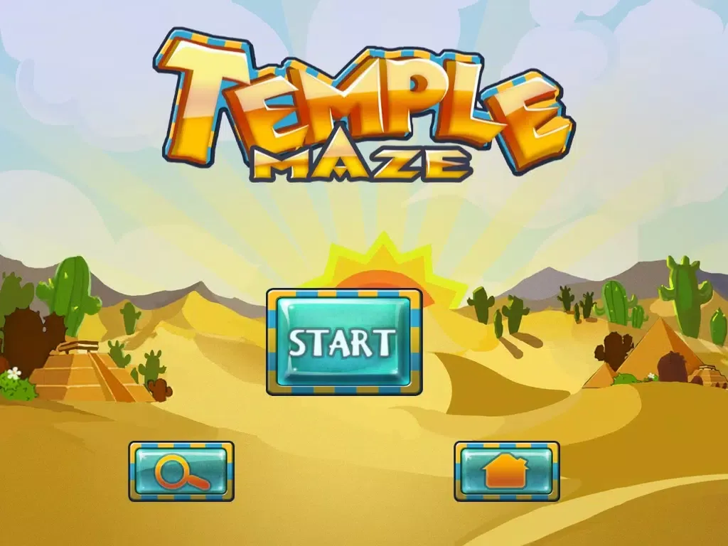 تصاویر Temple Maze iPad 