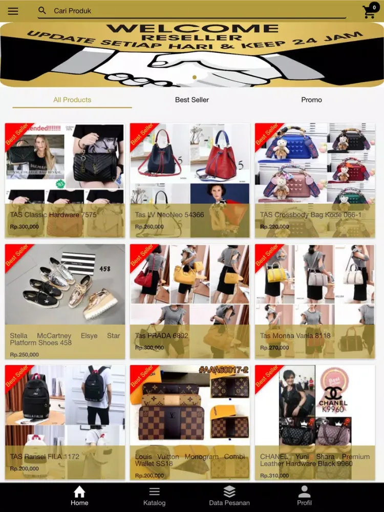 Captures d'écran de Odise Boutique iPad 