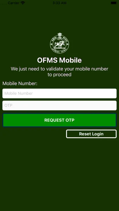 Zrzuty ekranu OFMS  Mobile