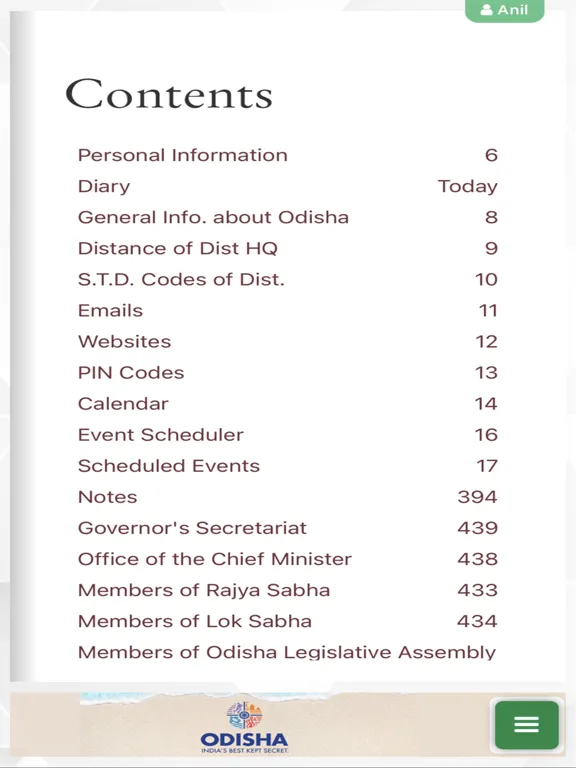 OdishaGovDiary iPad  Ekran Görüntüleri
