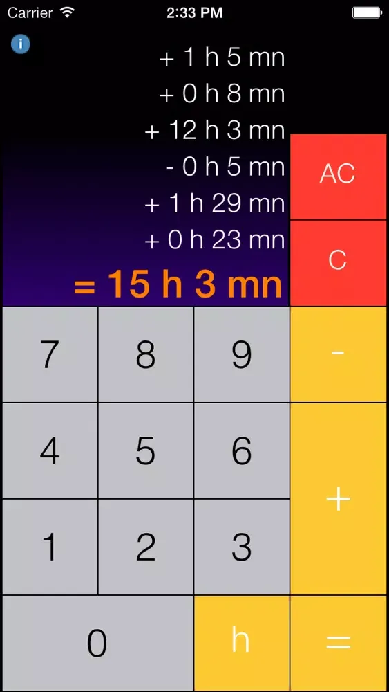 My Time Calc スクリーンショット