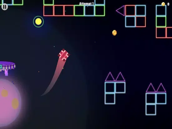 Capturas de tela do Dancing Line iPad 