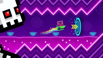 Capturas de tela do Dancing Line