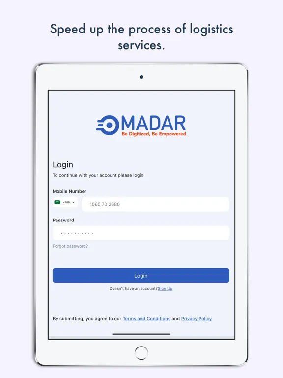 Madar Driver iPad  Screenshots