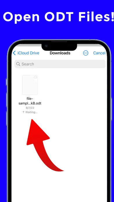 ODT Converter Reader PDF DOCX Screenshots