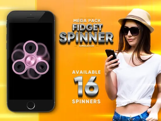 Fidget hand spinner mega pack iPad  Screenshots