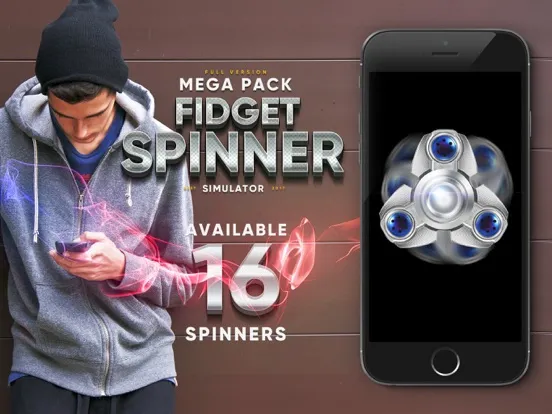 Fidget hand spinner mega pack iPad  Screenshots