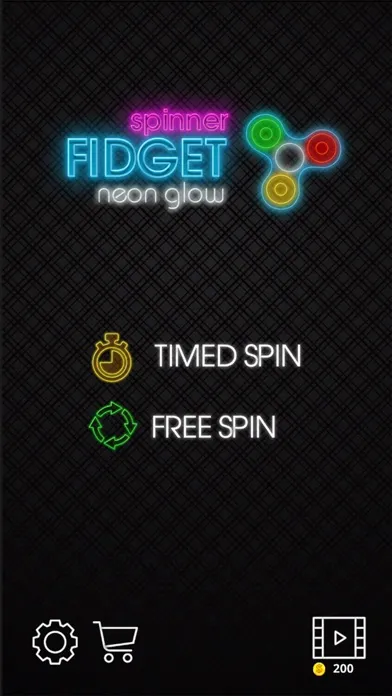 صور Fidget spinner neon glow