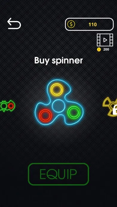 صور Fidget spinner neon glow