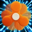 Fidget spinner tap swipe