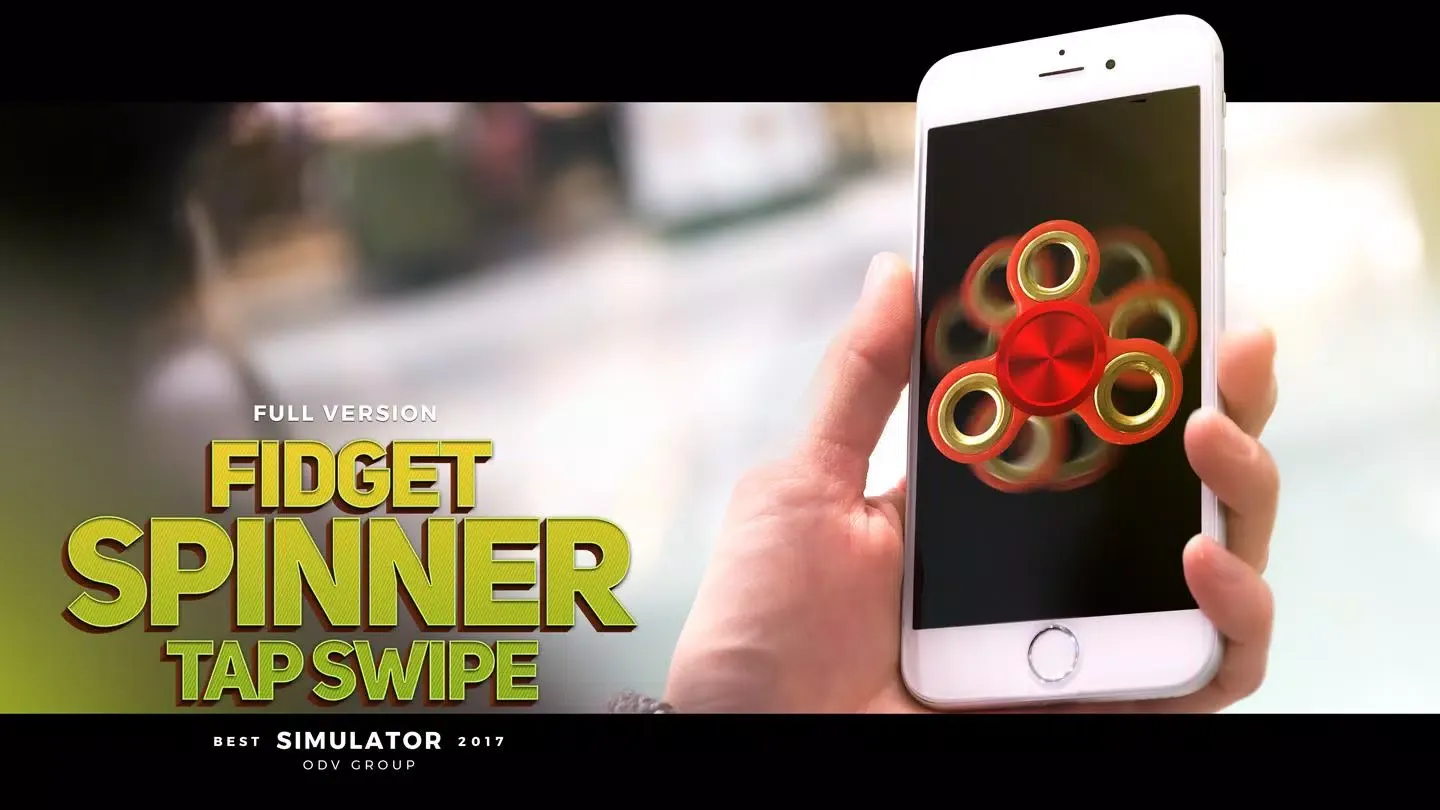 Fidget spinner tap swipe Screenshots