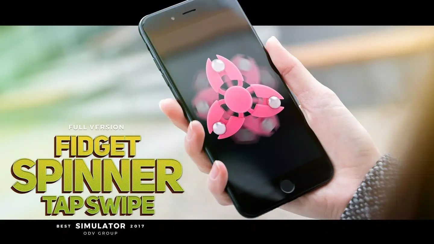 Fidget spinner tap swipe Screenshots