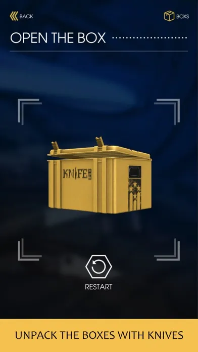 Knife games case opener سکرین شاٹس