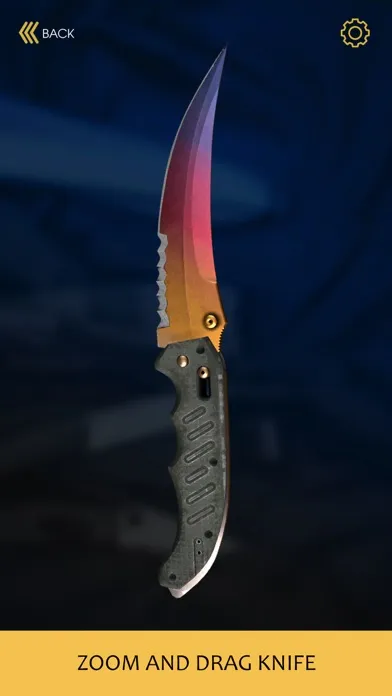 Knife games case opener سکرین شاٹس