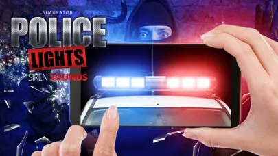 Police lights siren sounds سکرین شاٹس