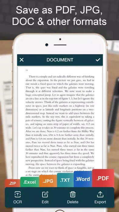 PRO SCANNER- PDF Document Scan应用截图