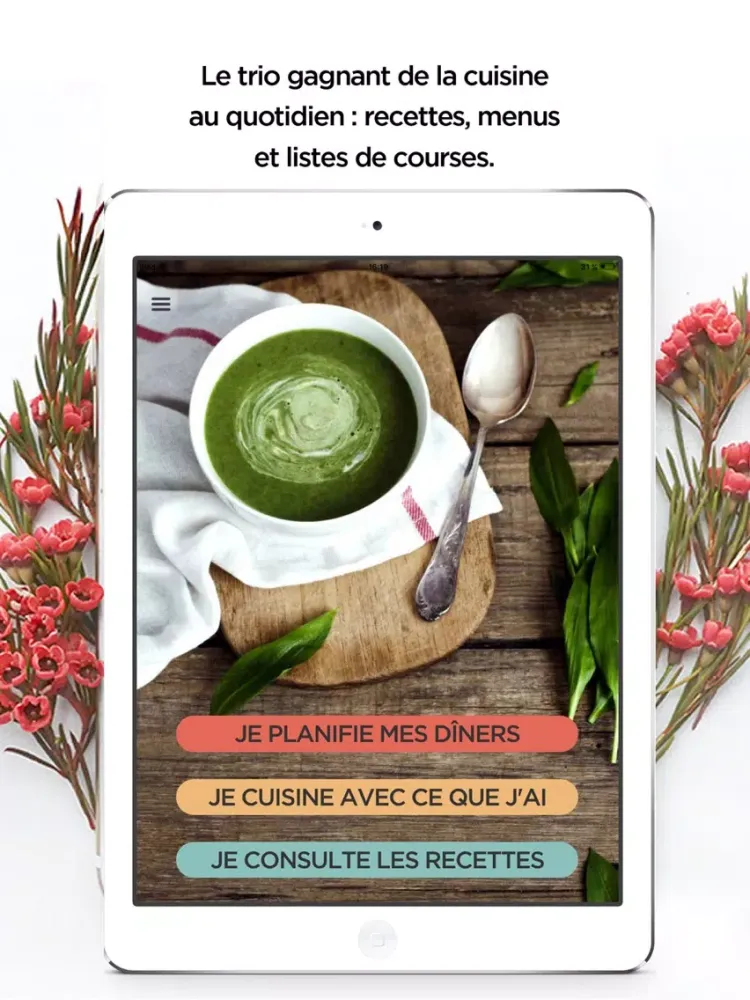 Aux Petits Oignons - Mes Menus iPad 应用截图