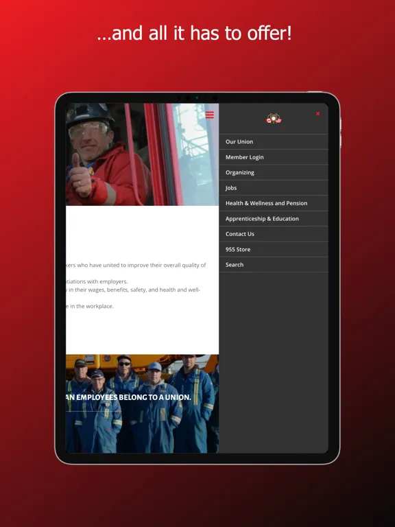 Скриншоты IUOE Local 955 Member App iPad 