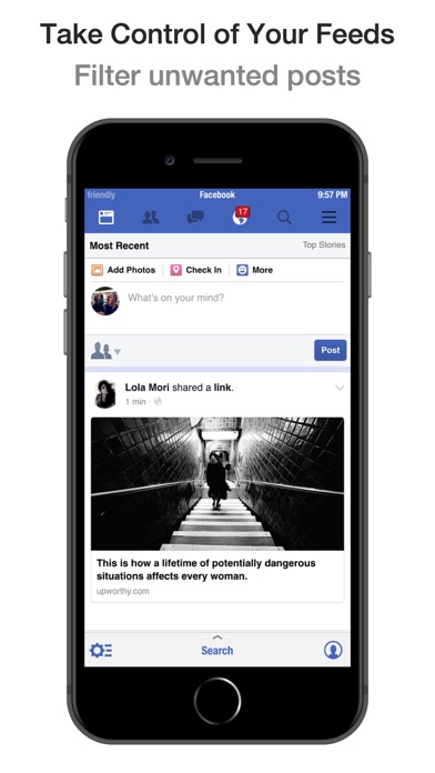 Friendly Plus Social Browser Screenshots