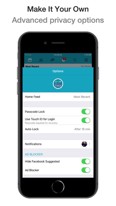 Friendly Plus Social Browser Screenshots