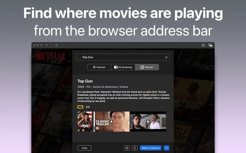 Friendly Streaming Browser Screenshots