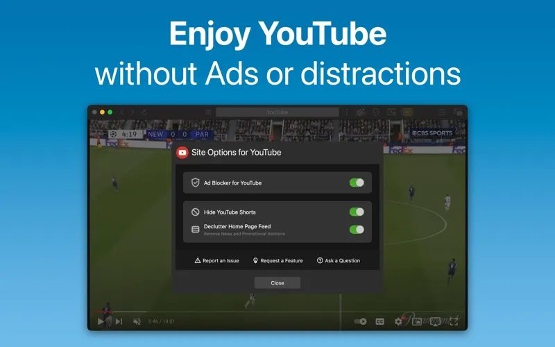 Friendly Streaming Browser Screenshots