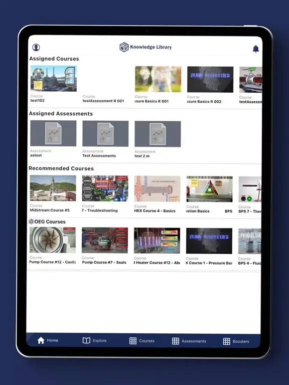 OEG Knowledge Library iPad  স্ক্রিনশট