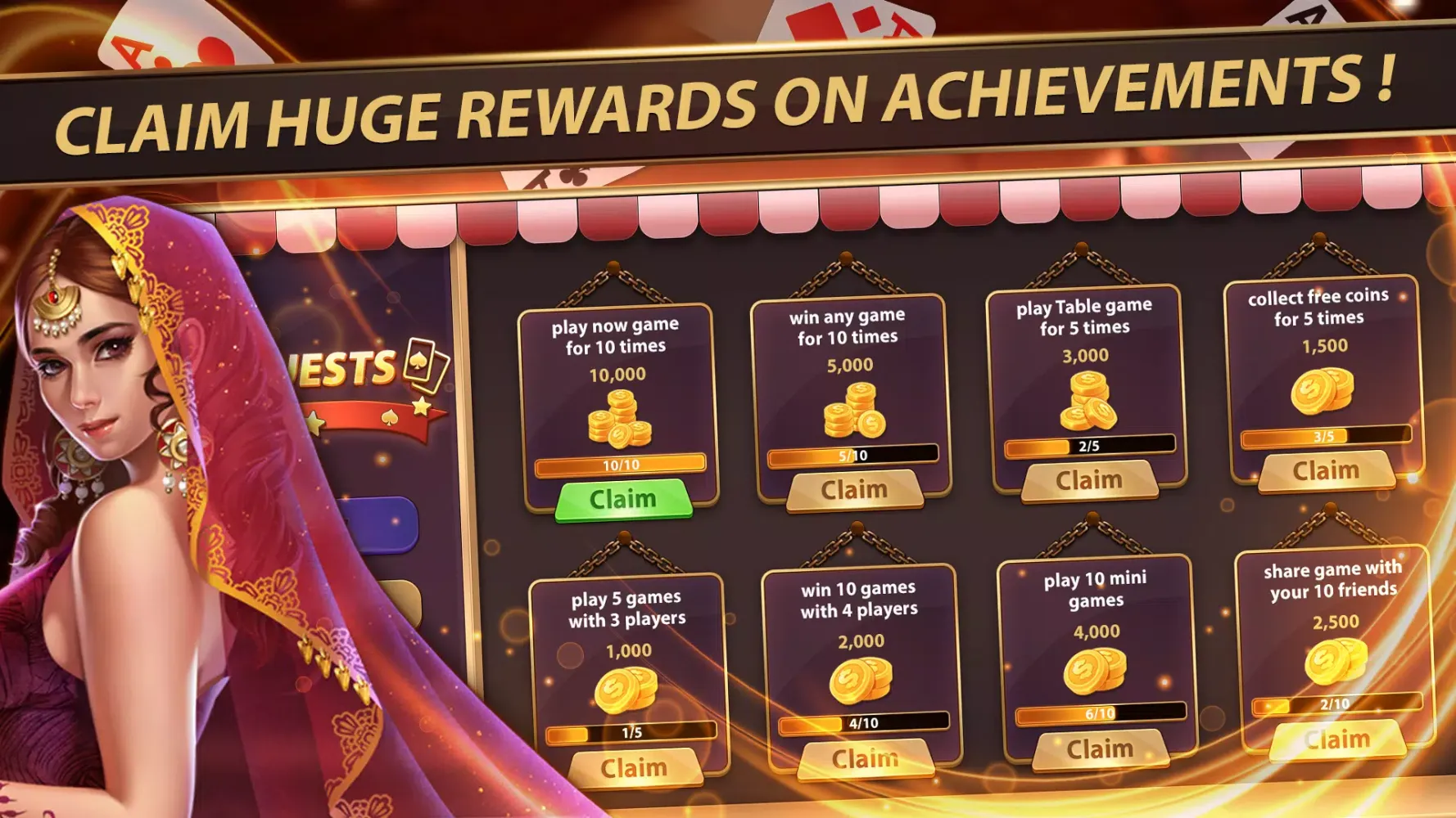 Bhabhi Thulla - Card Game Screenshots