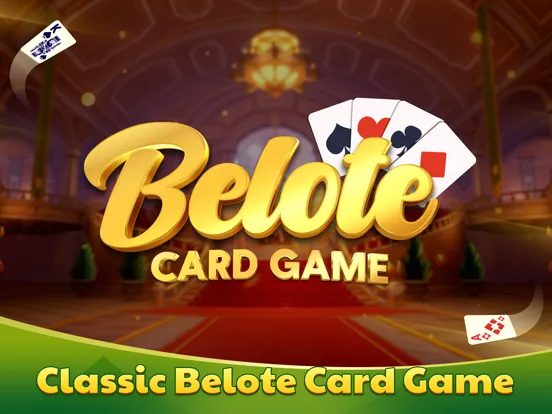 Belote Coinche Contrée iPad 应用截图