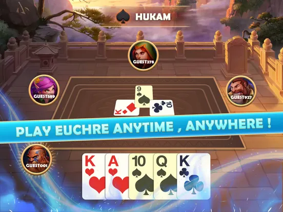 Euchre Cards iPad Screenshots