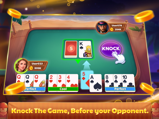 Gin Rummy - Straight, Oklahoma iPad  스크린샷