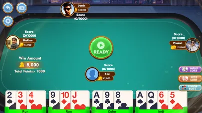 Tangkapan skrin Hazari Card Game