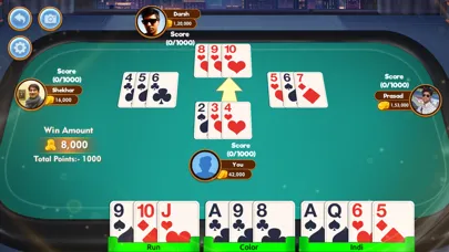 Tangkapan skrin Hazari Card Game