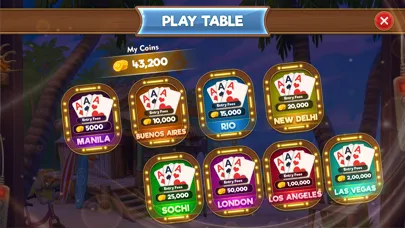 Tangkapan skrin Hazari Card Game