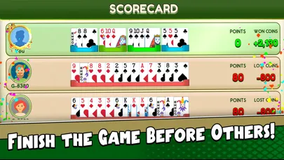 Captures d'écran de Rummy - The Card Game