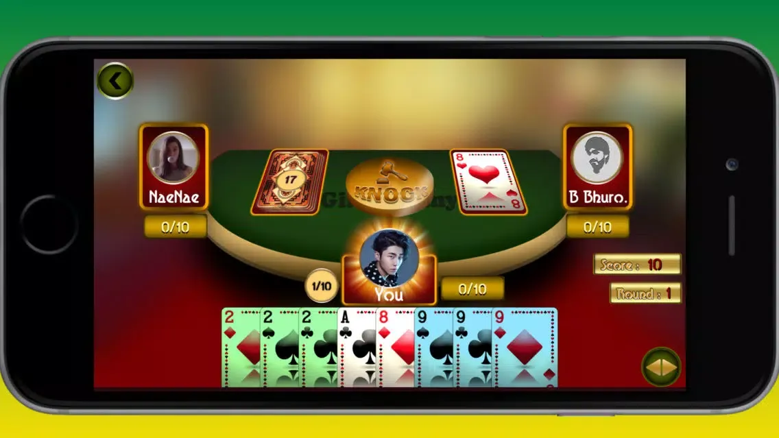 Gin Rummy Pro سکرین شاٹس