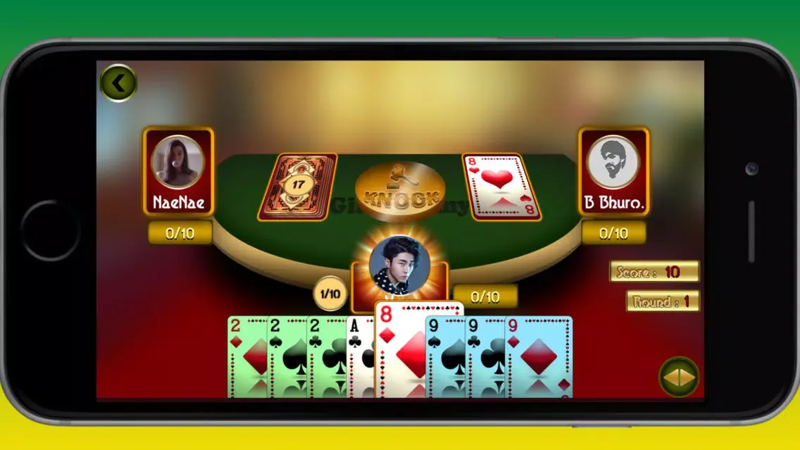 Gin Rummy Pro سکرین شاٹس