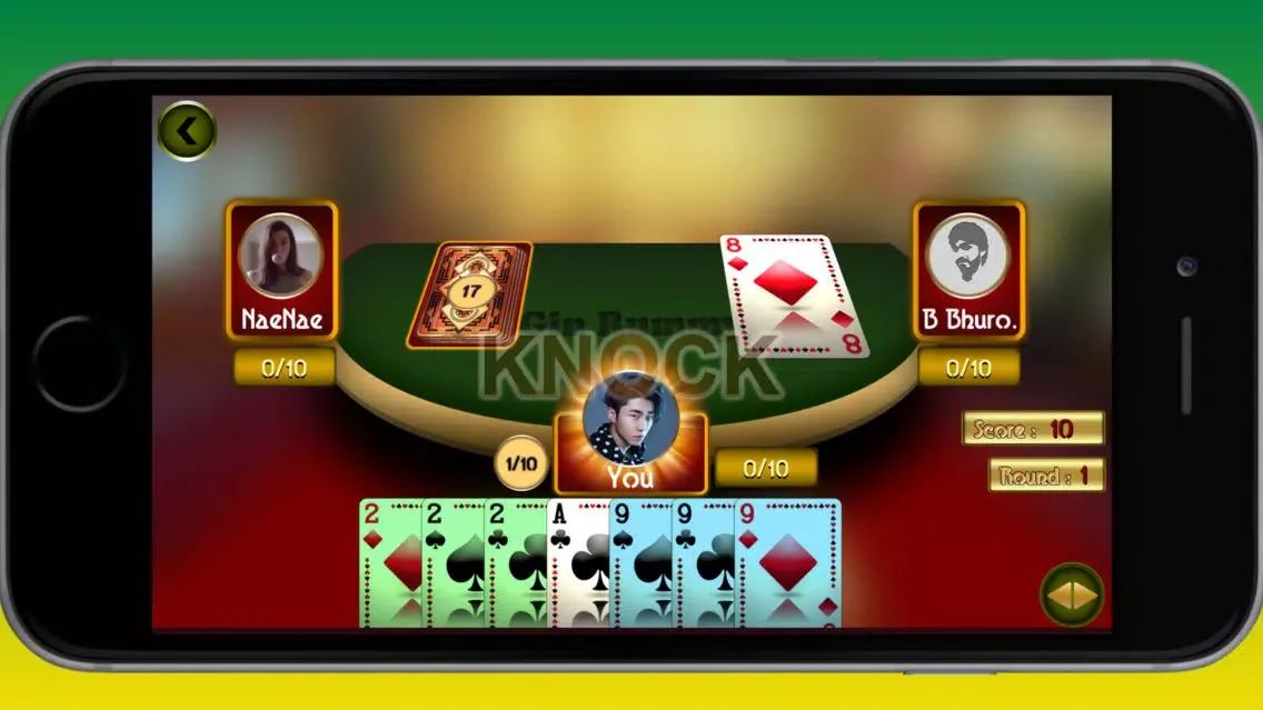 Gin Rummy Pro سکرین شاٹس