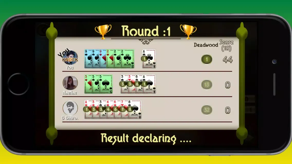 Gin Rummy Pro سکرین شاٹس