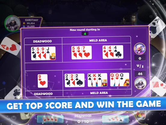GinRummy Multiplayer iPad  Screenshots