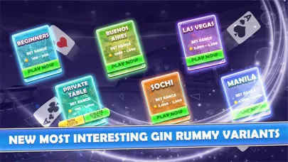 GinRummy Multiplayer Screenshots