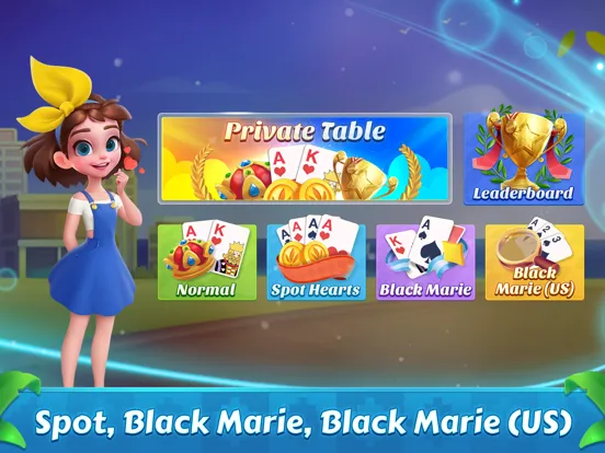 Capturas de tela do Hearts Card Games iPad 