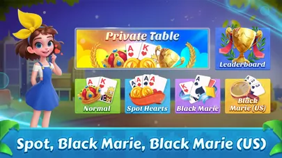 Capturas de tela do Hearts Card Games