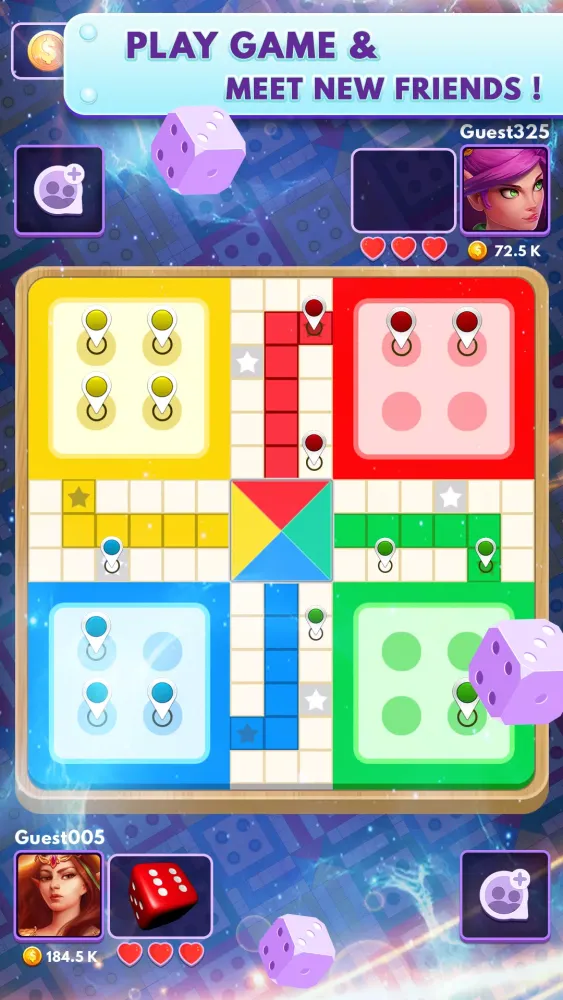 Скриншоты Online Ludo Board Game
