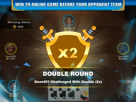 29 Card Multiplayer iPad  স্ক্রিনশট